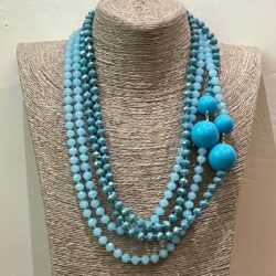 COLLAR ROMA AZUL CLARO