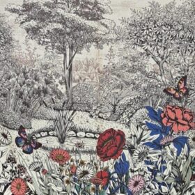 CARRÉ 105X105 TWILL SEDA FLOWERS