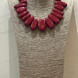COLLAR RED CARAMEL