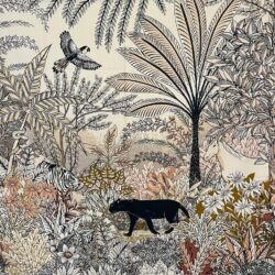 PAÑUELO CUADRADO 110X110 BLACK PANTHER