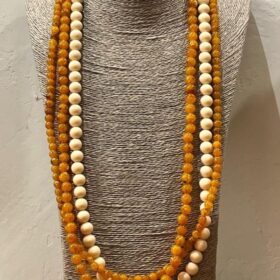 COLLAR REGINA LARGO MARFIL