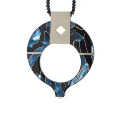 COLGANTE GAFAS DECO MANHATTAN AZUL