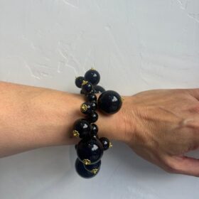 PULSERA SPHERA NERO