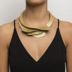 COLLAR LAMINA WHITE GOLD