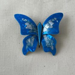 PAPILLON ELFE AZUL Y PLATA