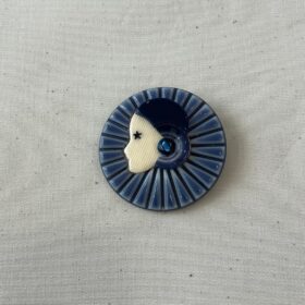 COLLERETTE GRAVÉE AZUL/AZUL