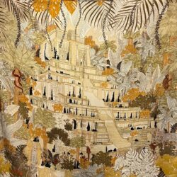 PAÑUELO CUADRADO 140x140 PALACE CLARO