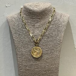 COLLAR CADENA MONEDA