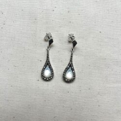 PENDIENTES NÁCAR CABUCHON