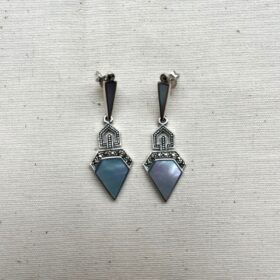 PENDIENTES TRIANGLE NACRE