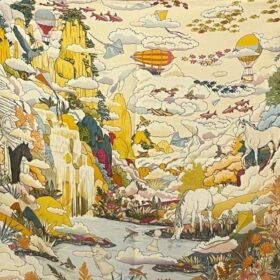 PAÑUELO CUADRADO 140x140 CHEVAL ZEPPELIN