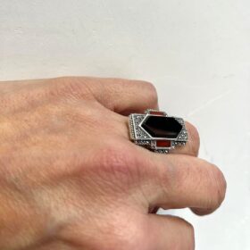 ANILLO RECTANGLE DECO