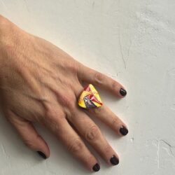 ANILLO TRIÁNGULO PAPEL