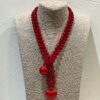 COLLAR VALENTINO ROJO