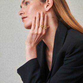 ANILLO CIRCULOS ENTRELAZADO