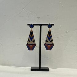PENDIENTES INDIEN BLEU PEQUEÑO