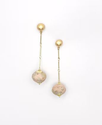 PENDIENTES VINTAGE TWINS SEDA
