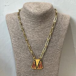 COLLAR ARANCHA VERDE