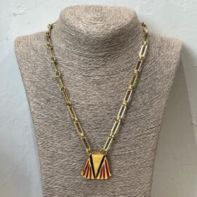 COLLAR ARANCHA VERDE