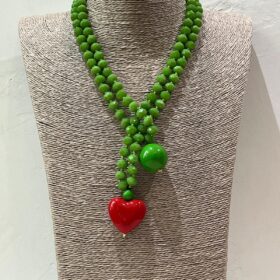 COLLAR VALENTINO VERDE