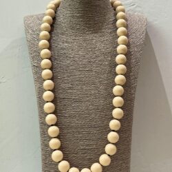 COLLAR LARGO BIGLIA MARFIL
