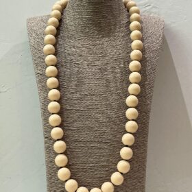 COLLAR LARGO BIGLIA MARFIL