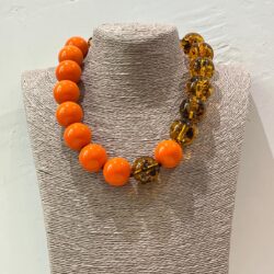 COLLAR DUO NARANJA